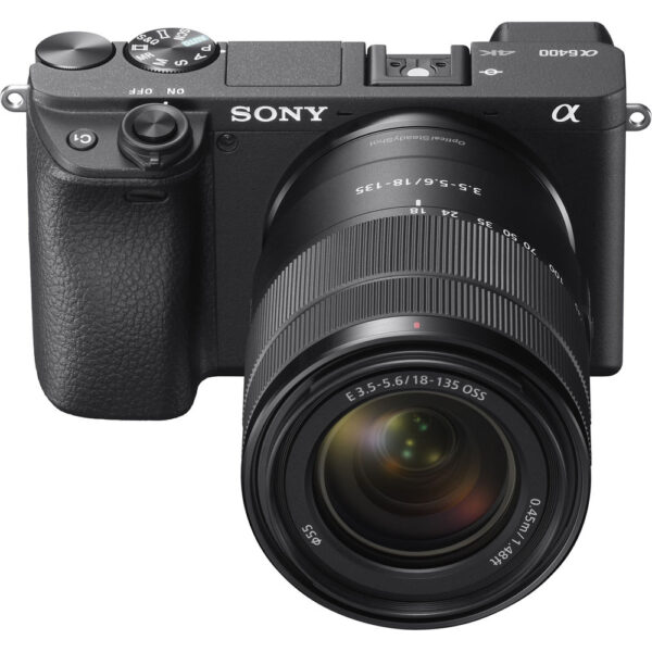 SONY A6400 KIT WITH 18-135MM BLACK