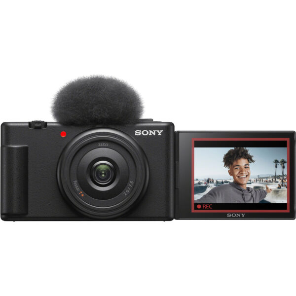 SONY ZV-1F DIGITAL CAMERA (BLACK)