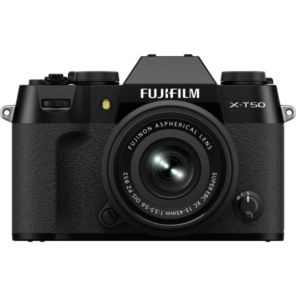 FUJIFILM X-T50 KIT (XC 15-45MM F3.5-5.6 OIS PZ) BLACK