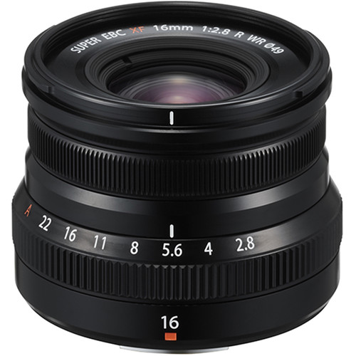 FUJIFILM XF 16MM F2.8R WR (BLACK)