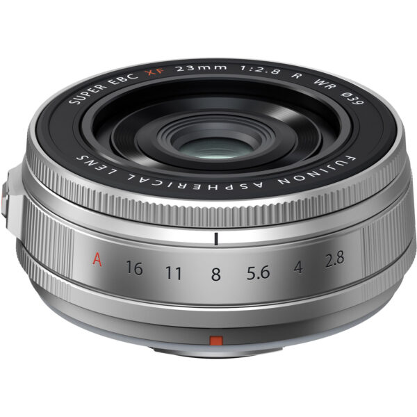FUJIFILM XF 23mm f/2.8 R WR Lens (Silver)